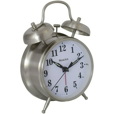 Westclox Baby Ben Battery Operated Loud Bell Alarm Clock 11611 